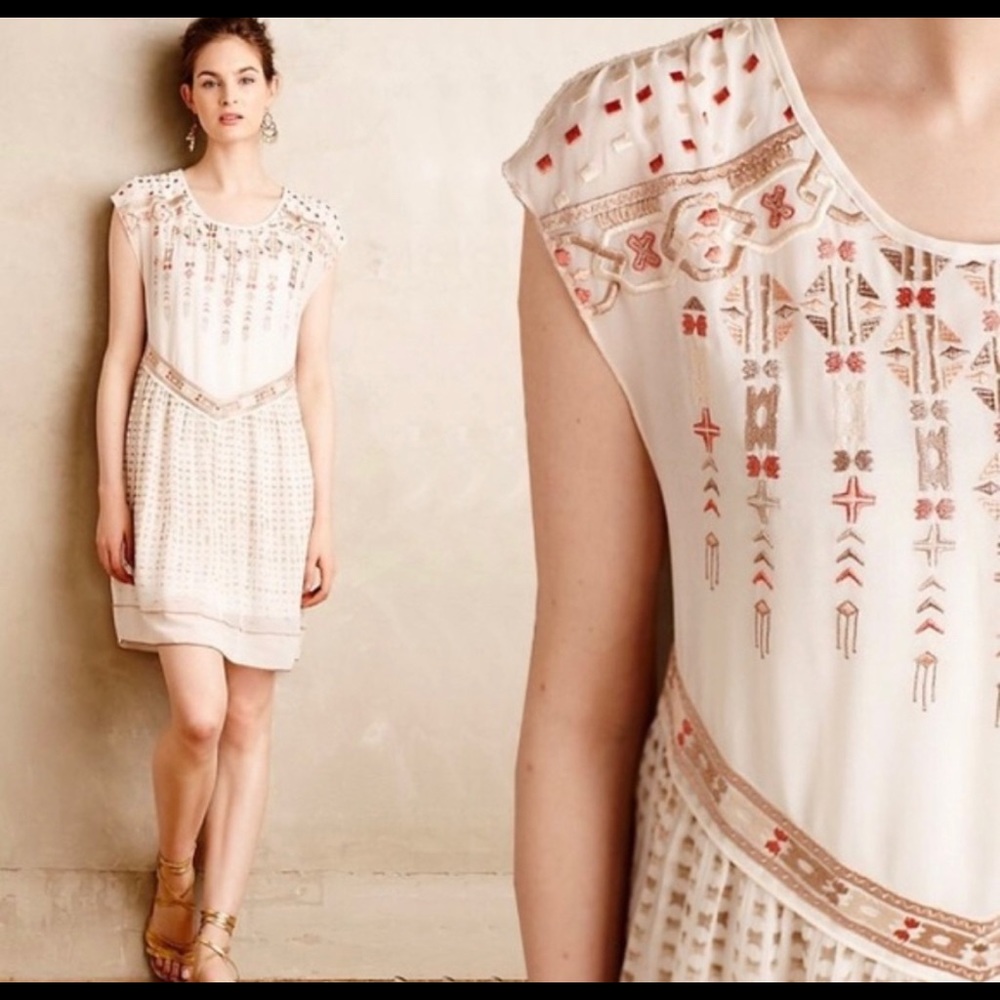 Anthropologie One September Calliope dress